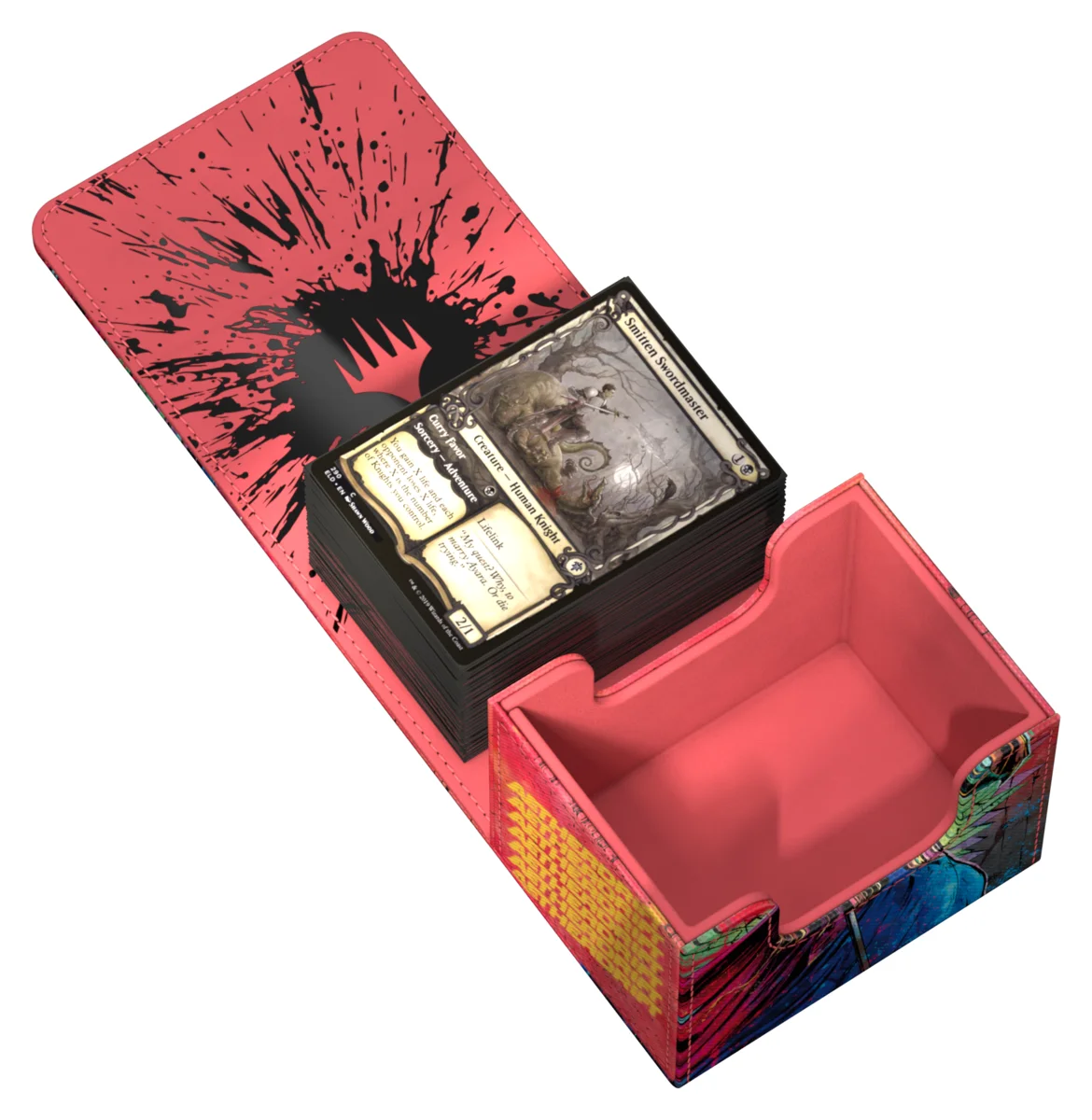 Ultimate Guard Sidewinder 100+ Xenoskin deck box from Magic: The Gathering's Aetherdrift set