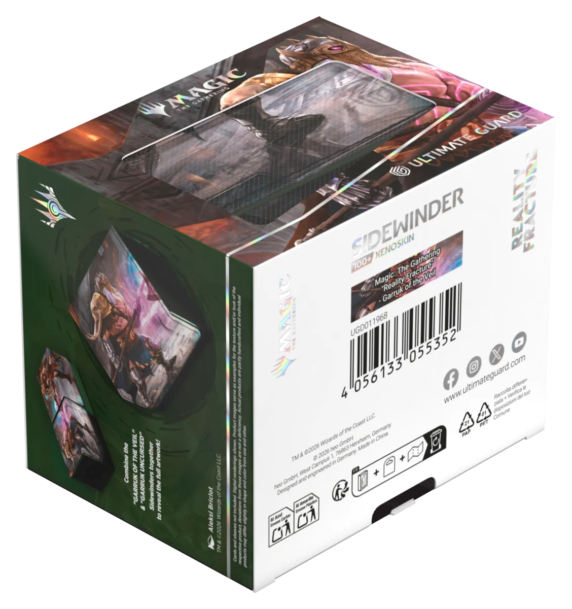 Ultimate Guard Sidewinder 100+ Xenoskin Magic: The Gathering "Reality Fracture" - Garruk of the Veil