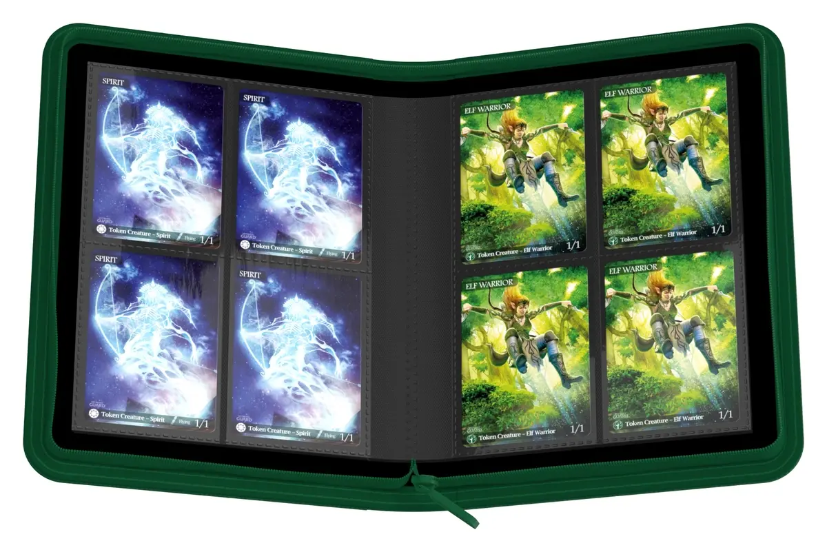 Ultimate Guard Zipfolio 160 8-Pocket Xenoskin trading card binder