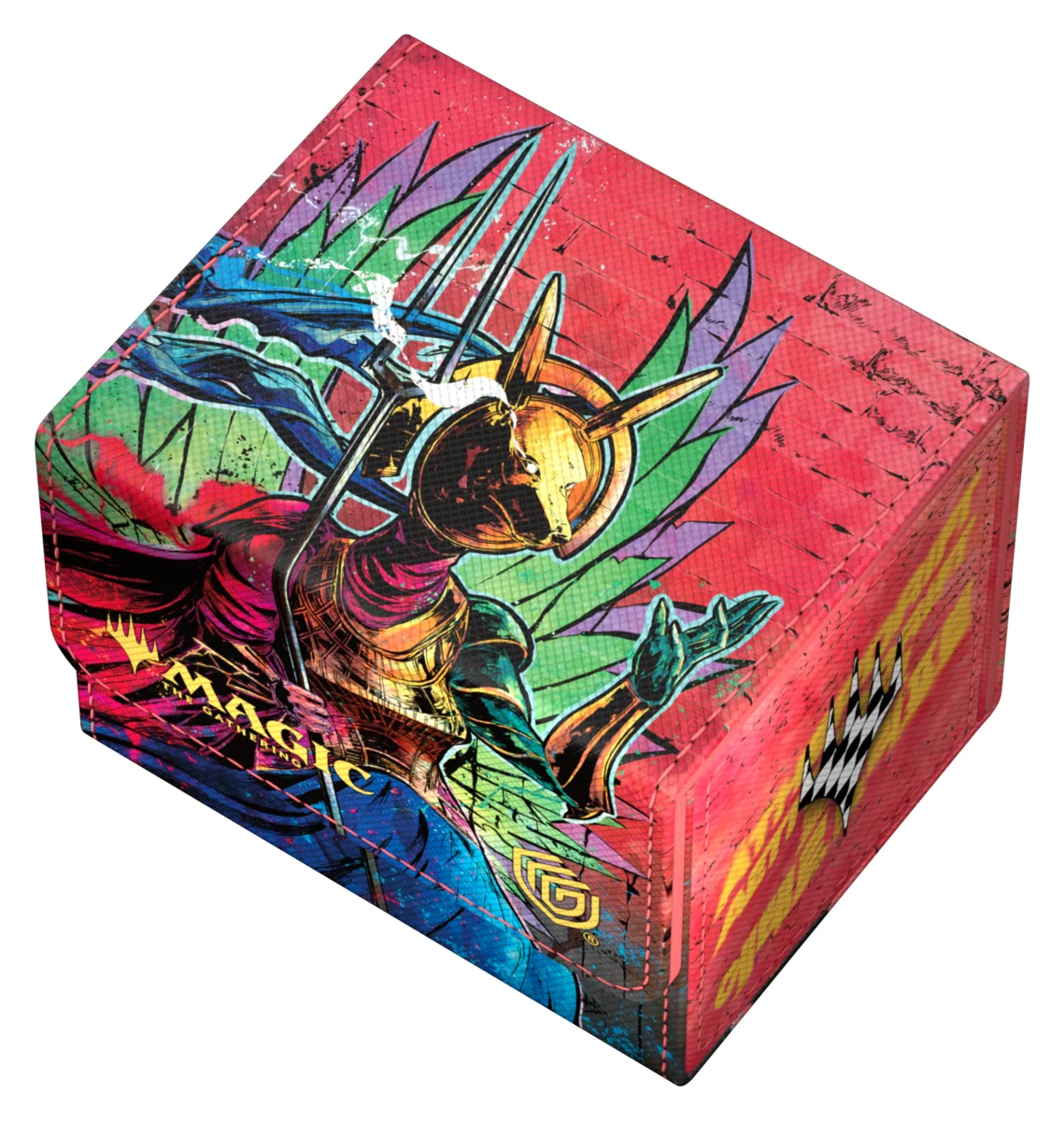 Ultimate Guard Sidewinder 100+ Xenoskin deck box from Magic: The Gathering's Aetherdrift set