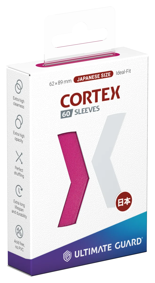 Ultimate Guard Cortex Sleeves Japanese Size (60) - Pink