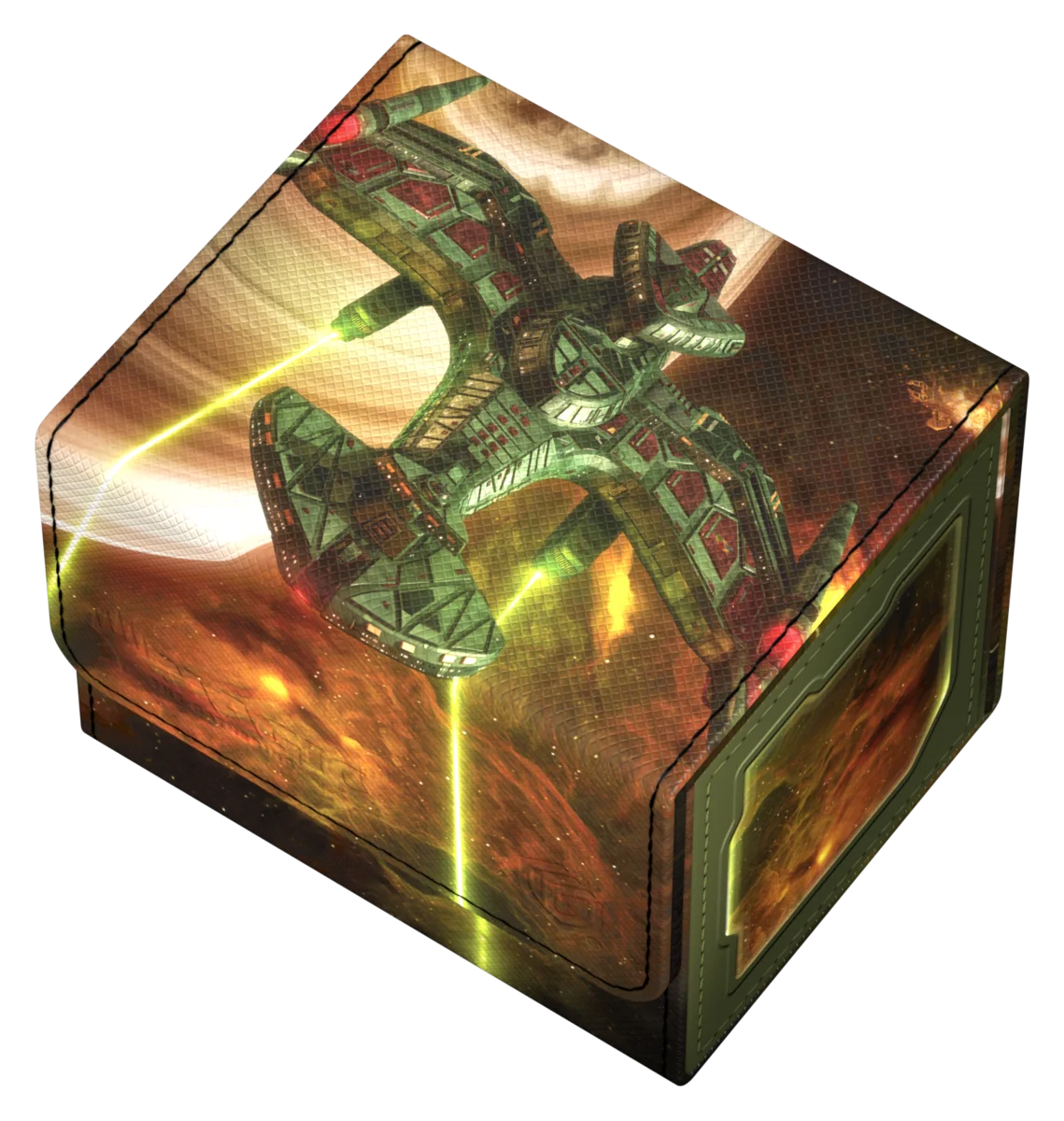 Ultimate Guard Sidewinder 100+ Xenoskin Magic: The Gathering | Star Trek - I.K.S. Negh'Var, Imperial Flagship