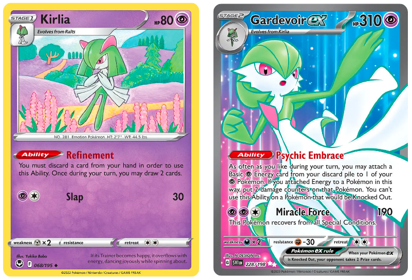 Gardevoir ( Ralts Evolution ) Pokemon Trade Go