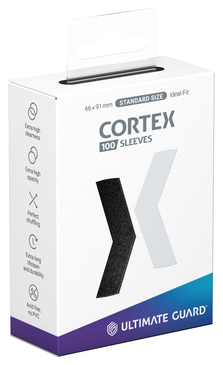 Ultimate Guard Cortex Sleeves Standard Size (100) - Black