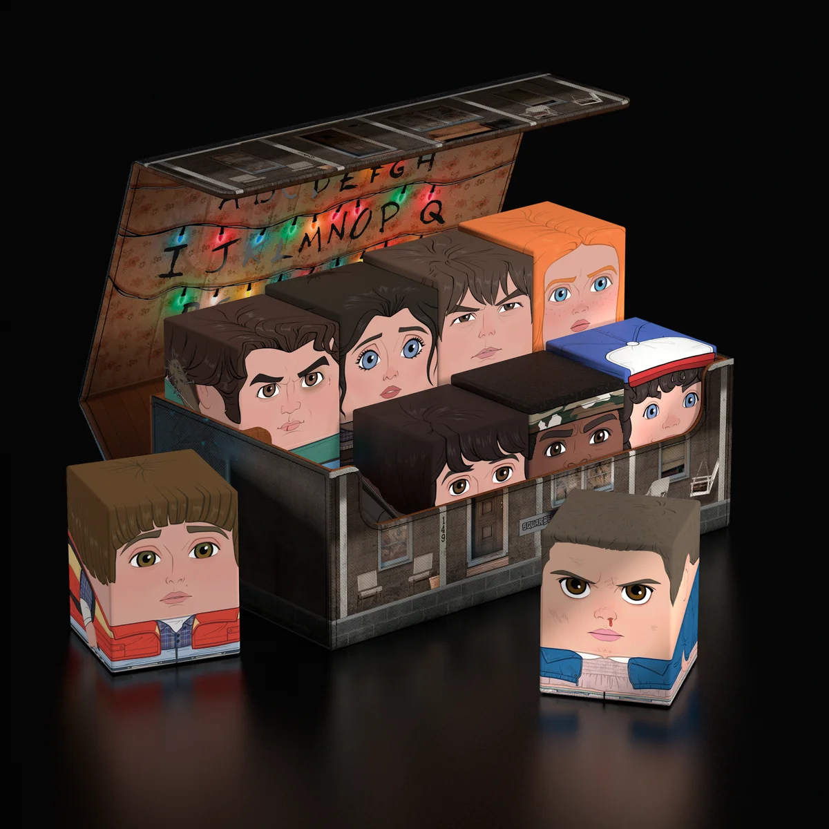 Squaroes Collectors Case 800 Stranger Things - The Byers House