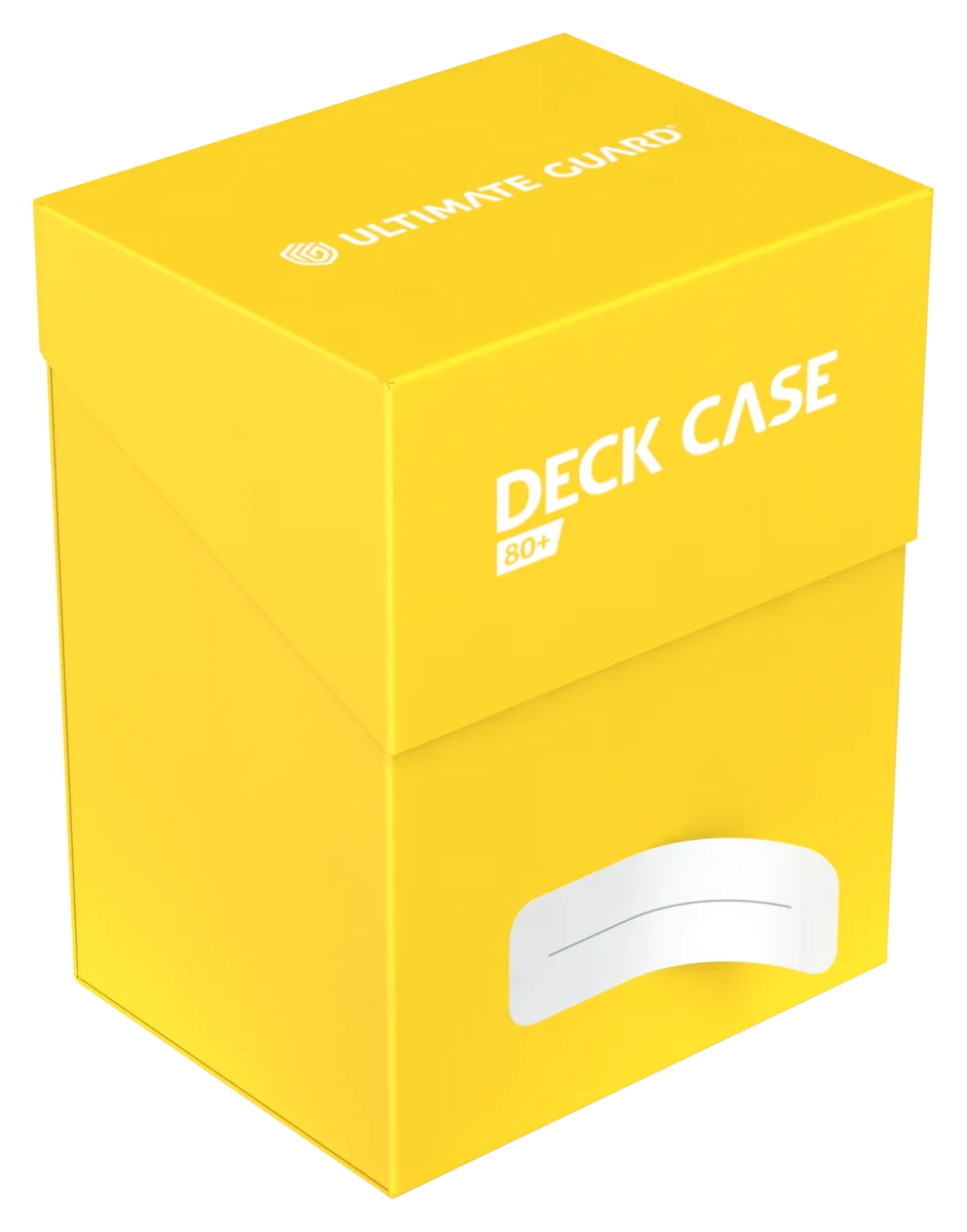 Ultimate Guard Deck Case 80+ - Yellow