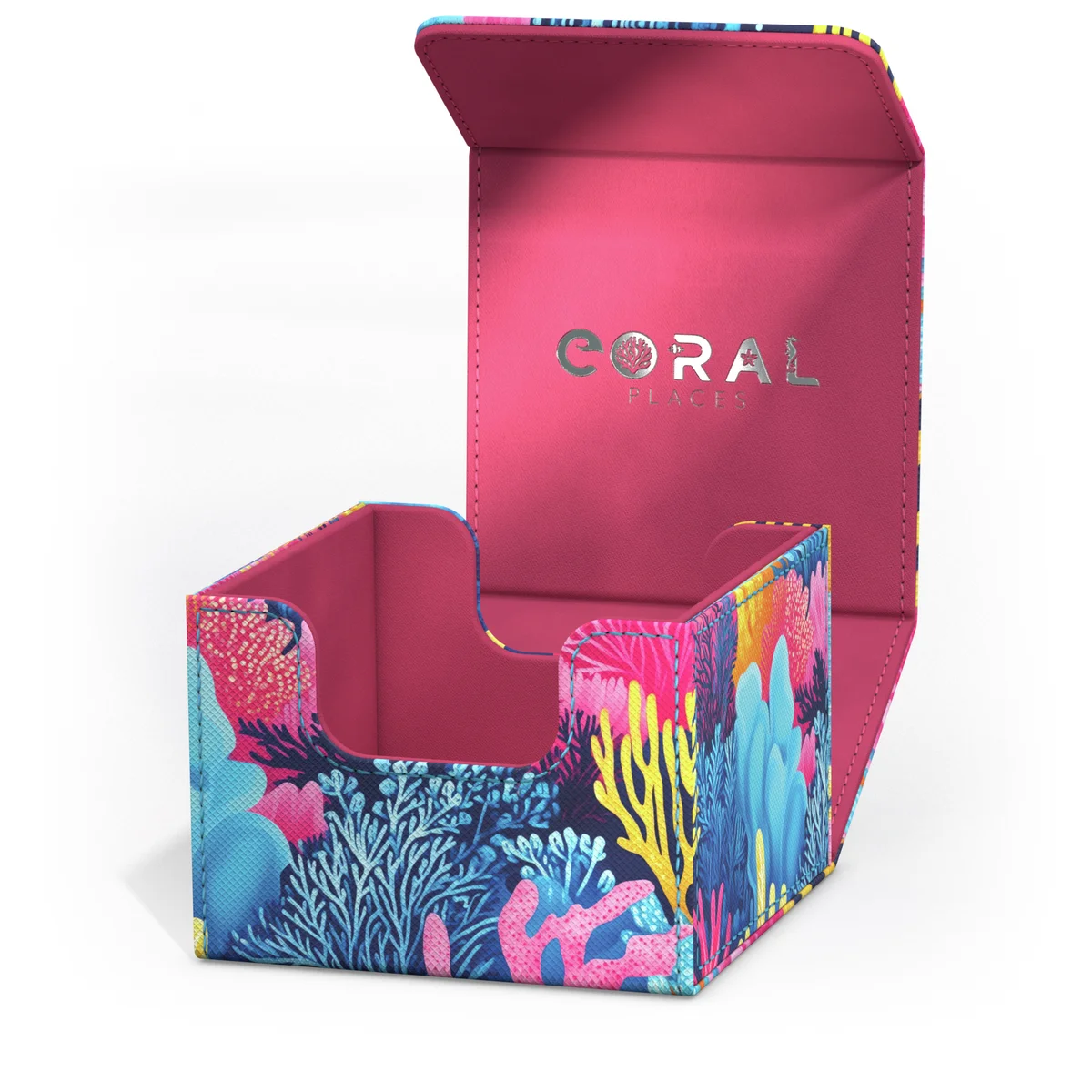 Ultimate Guard Sidewinder 133+ Coral Places Xenoskin deck box