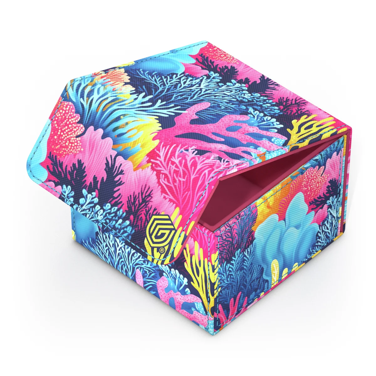 Ultimate Guard Sidewinder 133+ Coral Places Xenoskin deck box