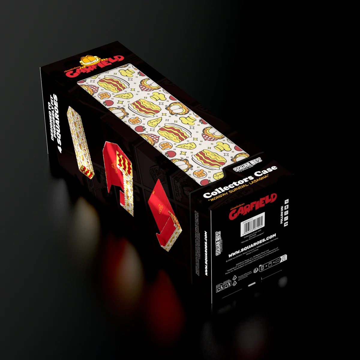 Squaroes Squaroe Garfield Collectors Case - Monday Survival Lasagna