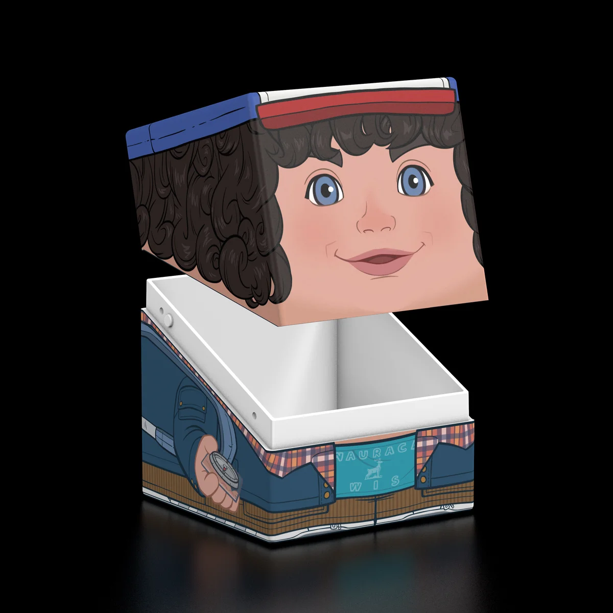 Squaroes Squaroe Stranger Things STR001 - Dustin