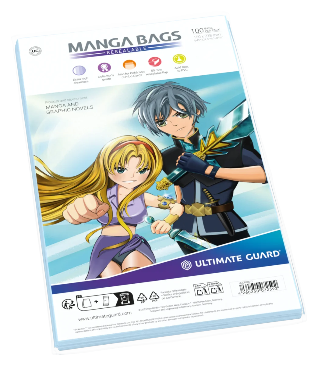 Ultimate Guard Manga Bags Resealable (100)