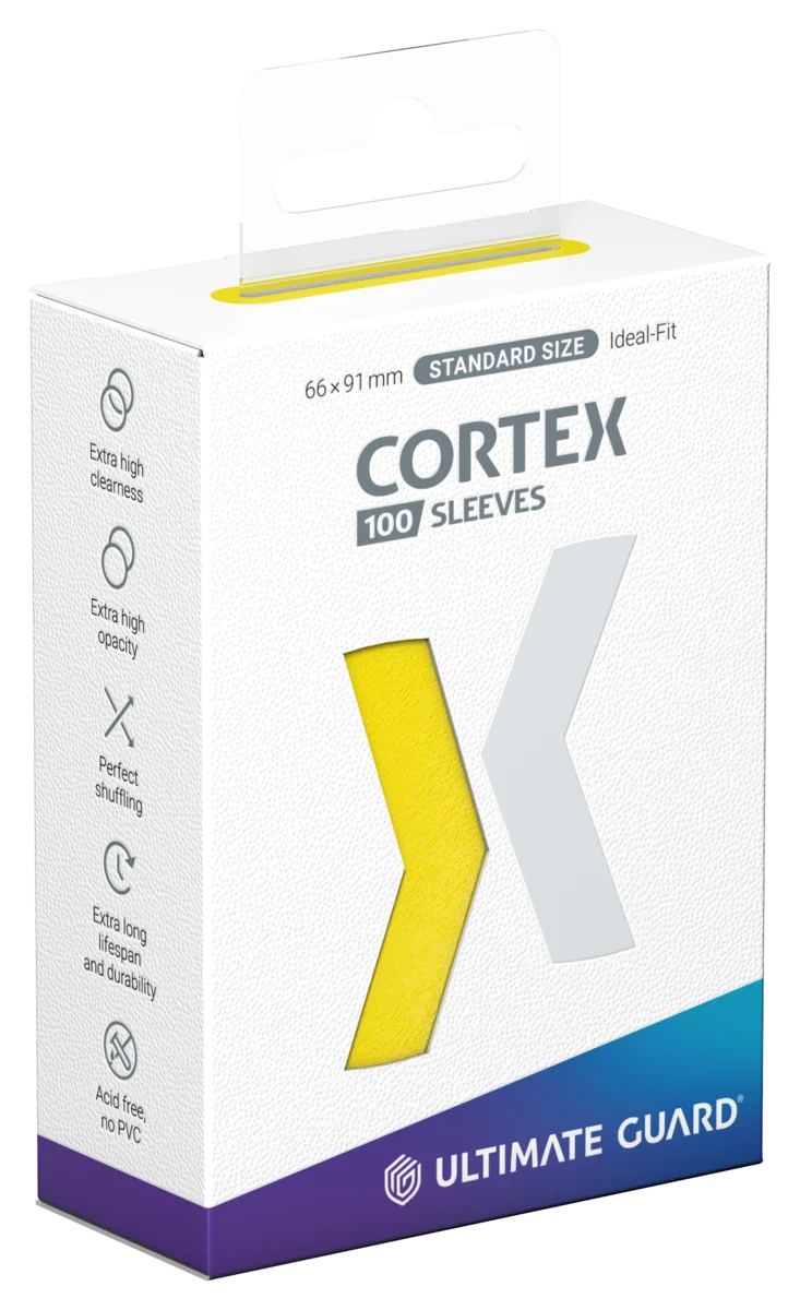 Ultimate Guard Cortex Sleeves Standard Size (100) - Yellow