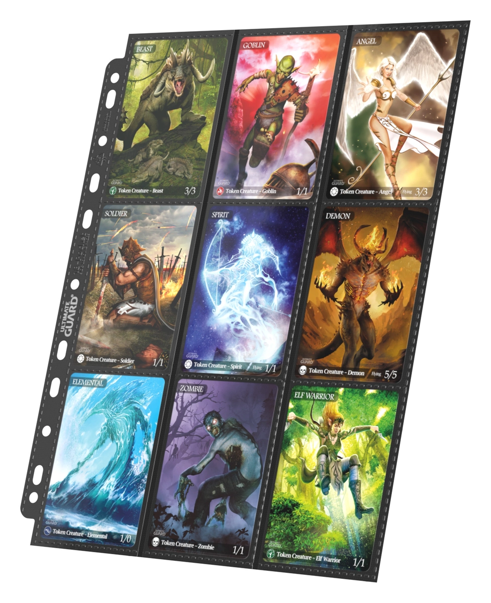 Ultimate Guard 18-Pocket Pages Side-Loading for trading card binders 