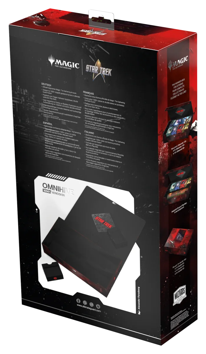 Ultimate Guard Omnihive 1000+ Xenoskin Magic: The Gathering | Star Trek - Borg Cube