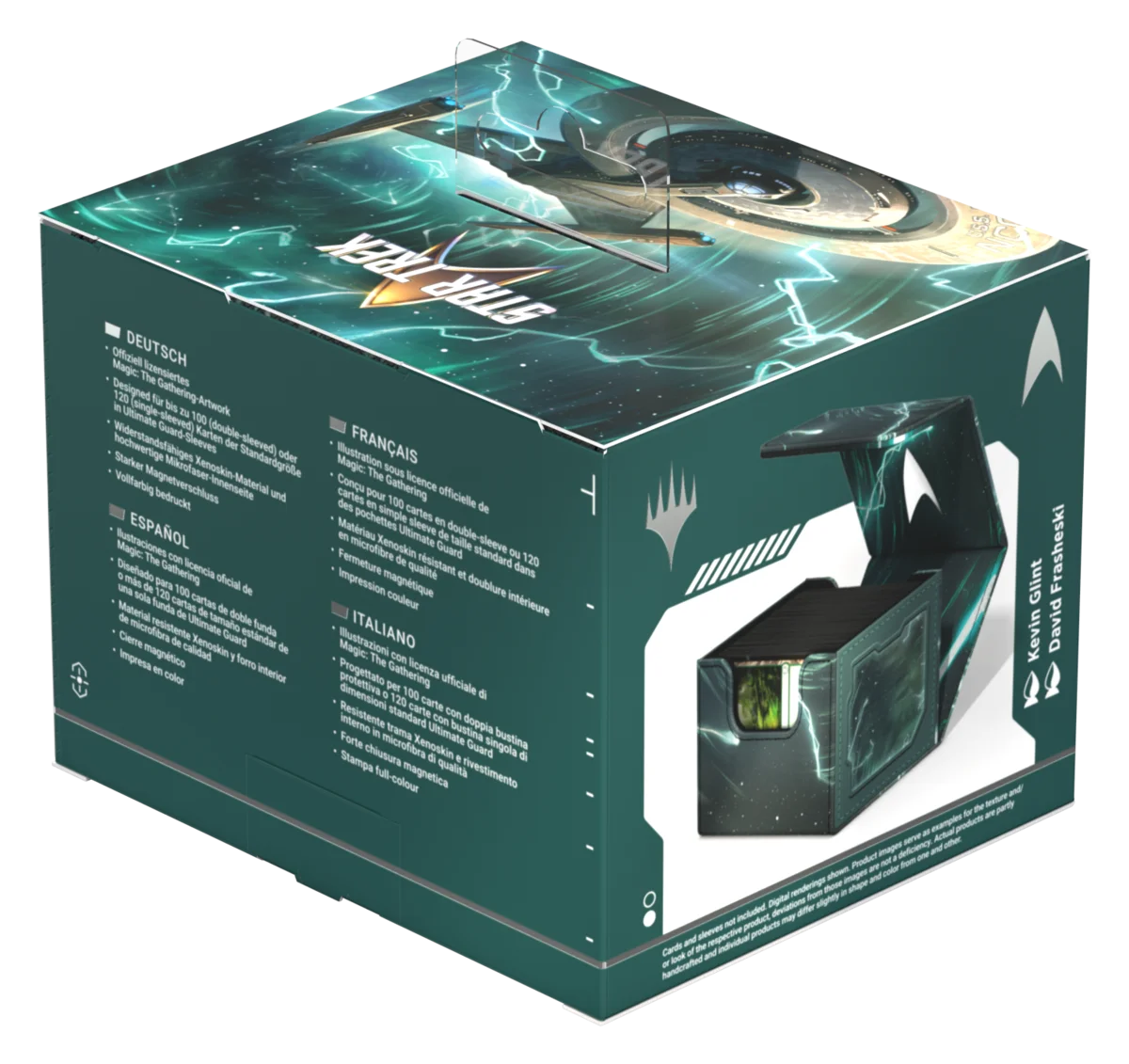 Ultimate Guard Sidewinder 100+ Xenoskin Magic: The Gathering | Star Trek - U.S.S. Discovery, at Black Alert