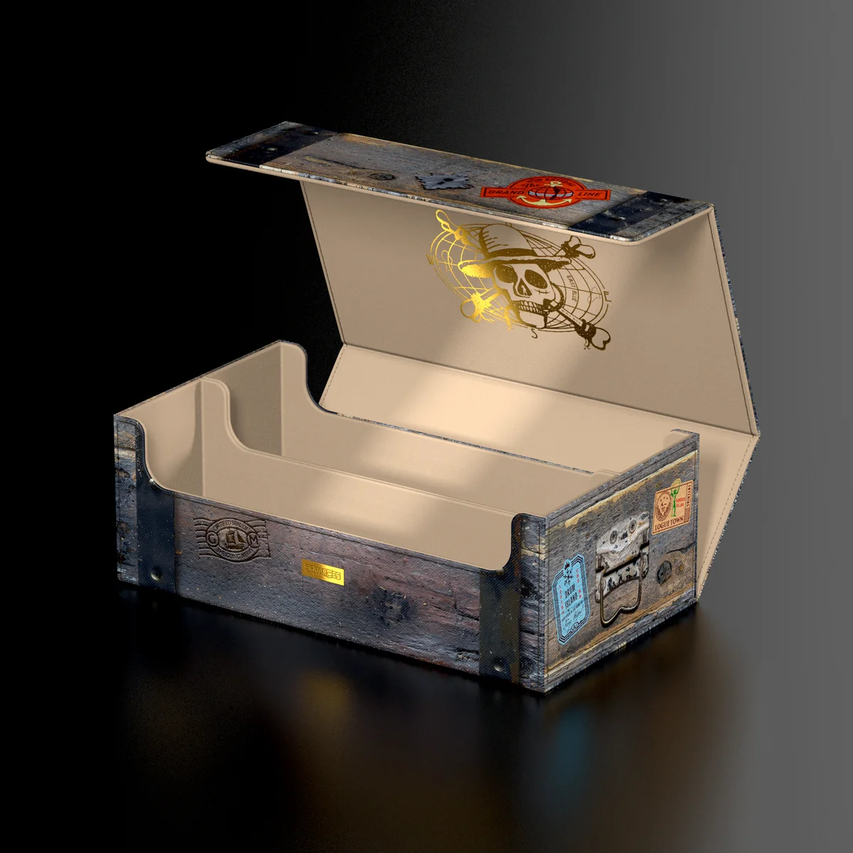 Squaroes Collectors Case 800 ONE PIECE - Wooden Chest