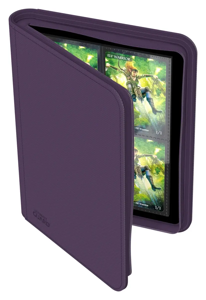 Ultimate Guard Zipfolio 160 8-Pocket Xenoskin trading card binder