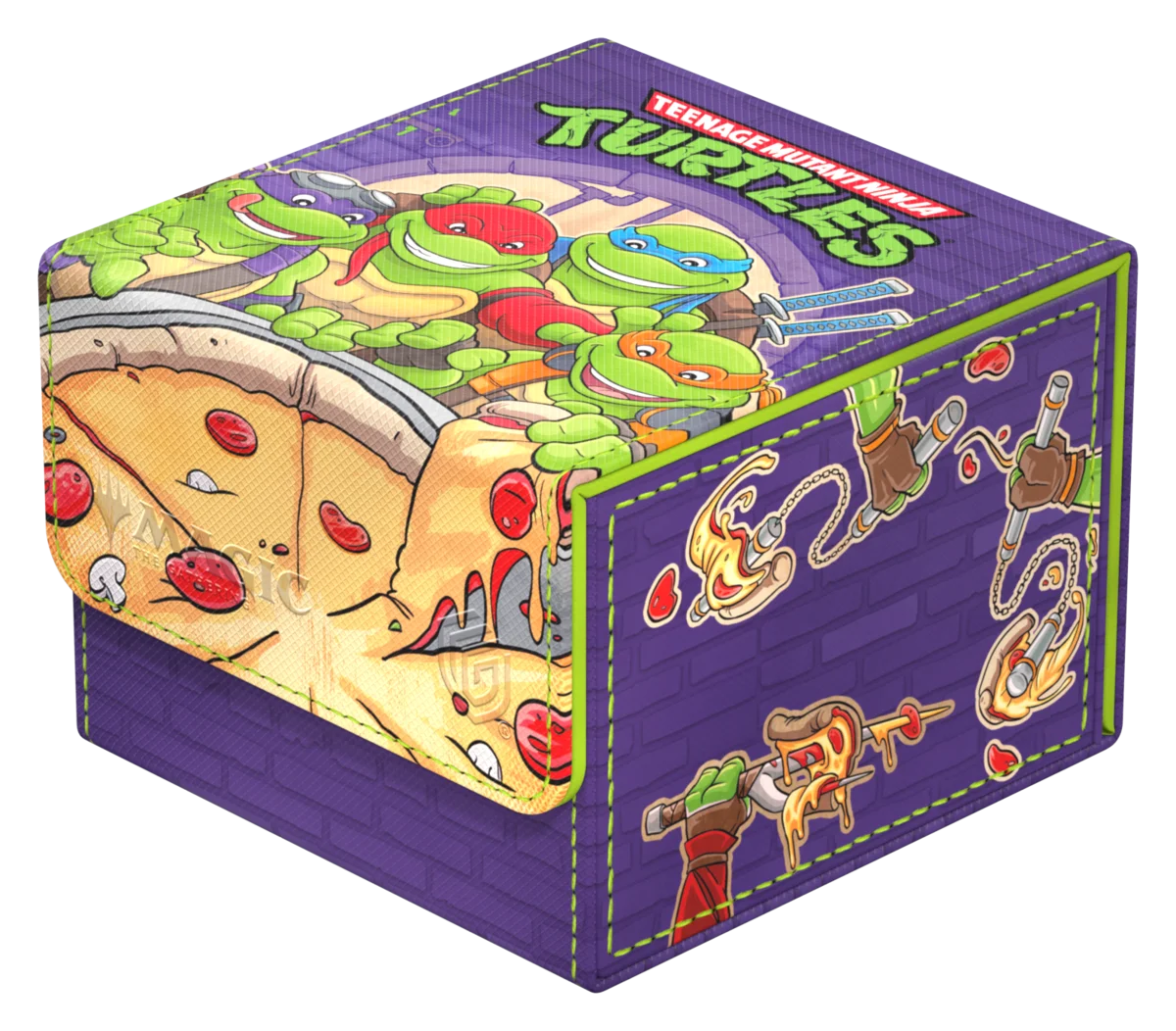 Ultimate Guard Sidewinder 133+ Xenoskin Magic: The Gathering | Teenage Mutant Ninja Turtles - Pizza Box