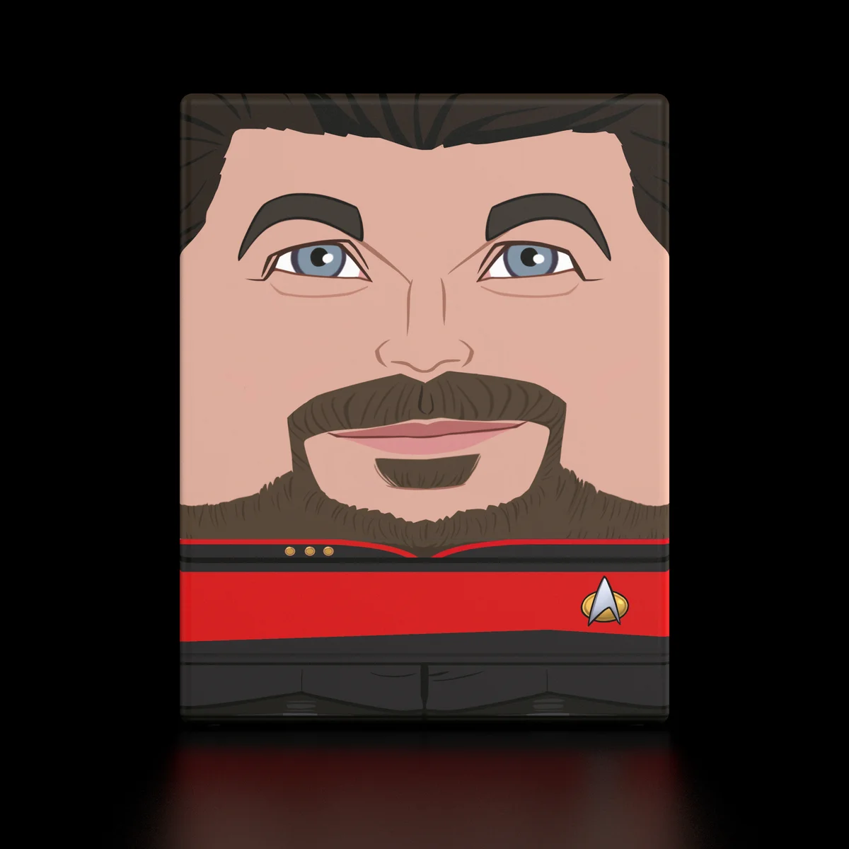 Squaroes Squaroe Star Trek: The Next Generation ST021 - William Riker