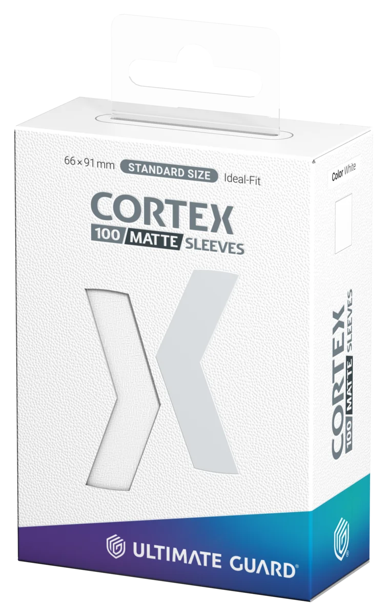 Ultimate Guard Cortex Sleeves Matte Standard Size (100) - White