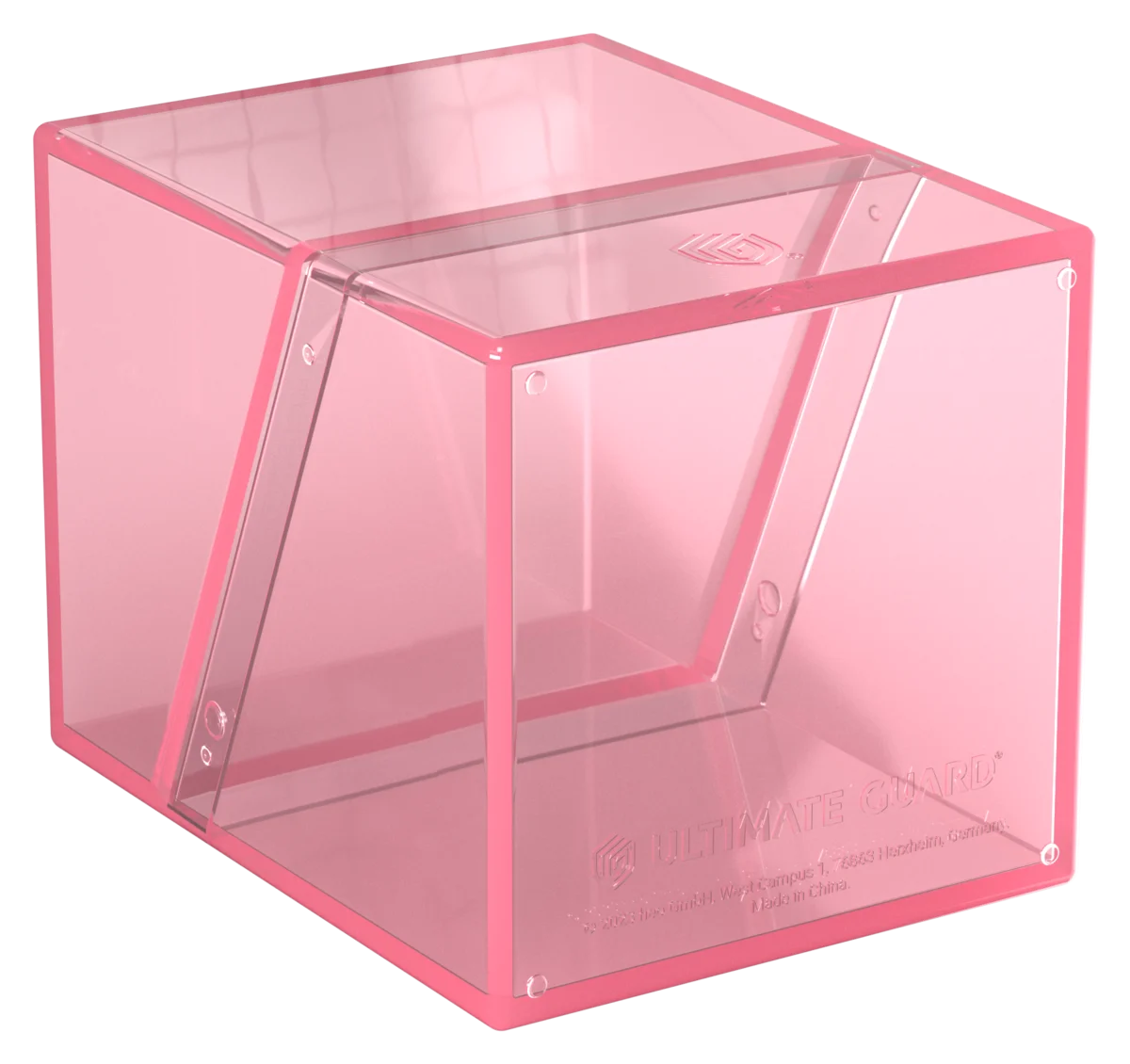 Ultimate Guard Boulder 100+ Clear - Rose Quartz