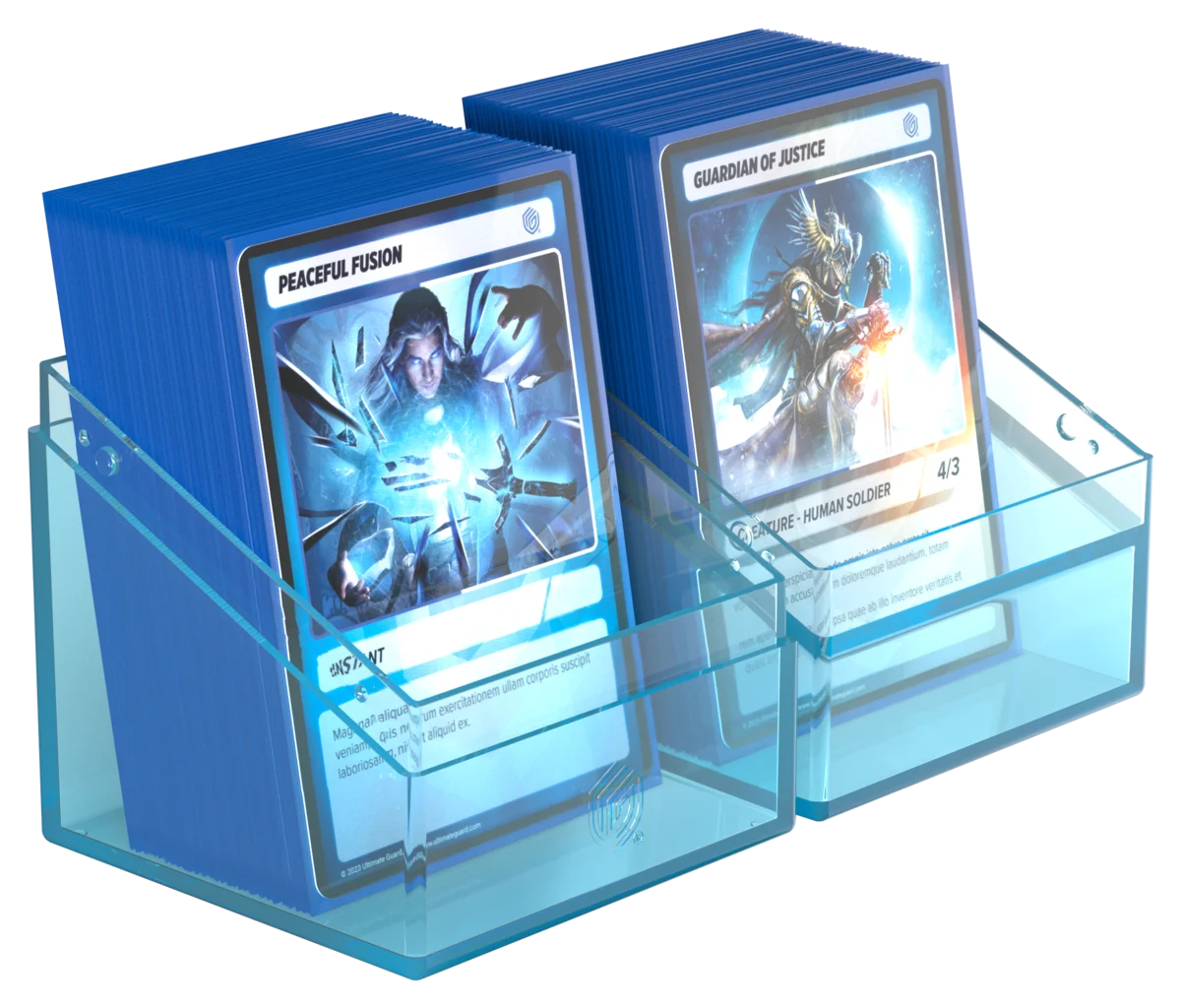 Ultimate Guard Boulder 100+ Clear - Aquamarine