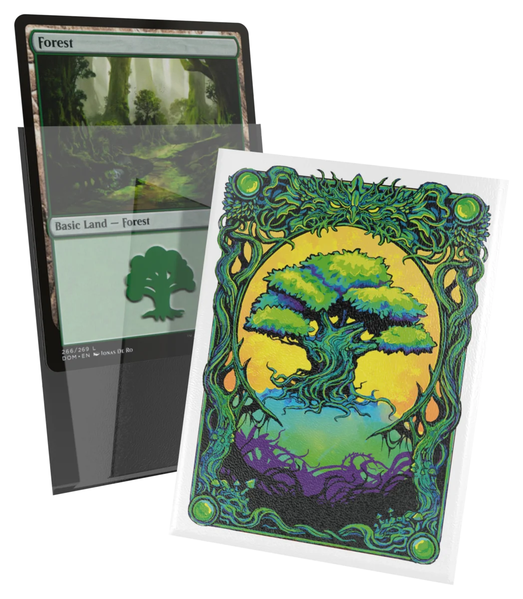 Ultimate Guard Art Sleeves Magic: The Gathering  "Mana Token" - Forest
