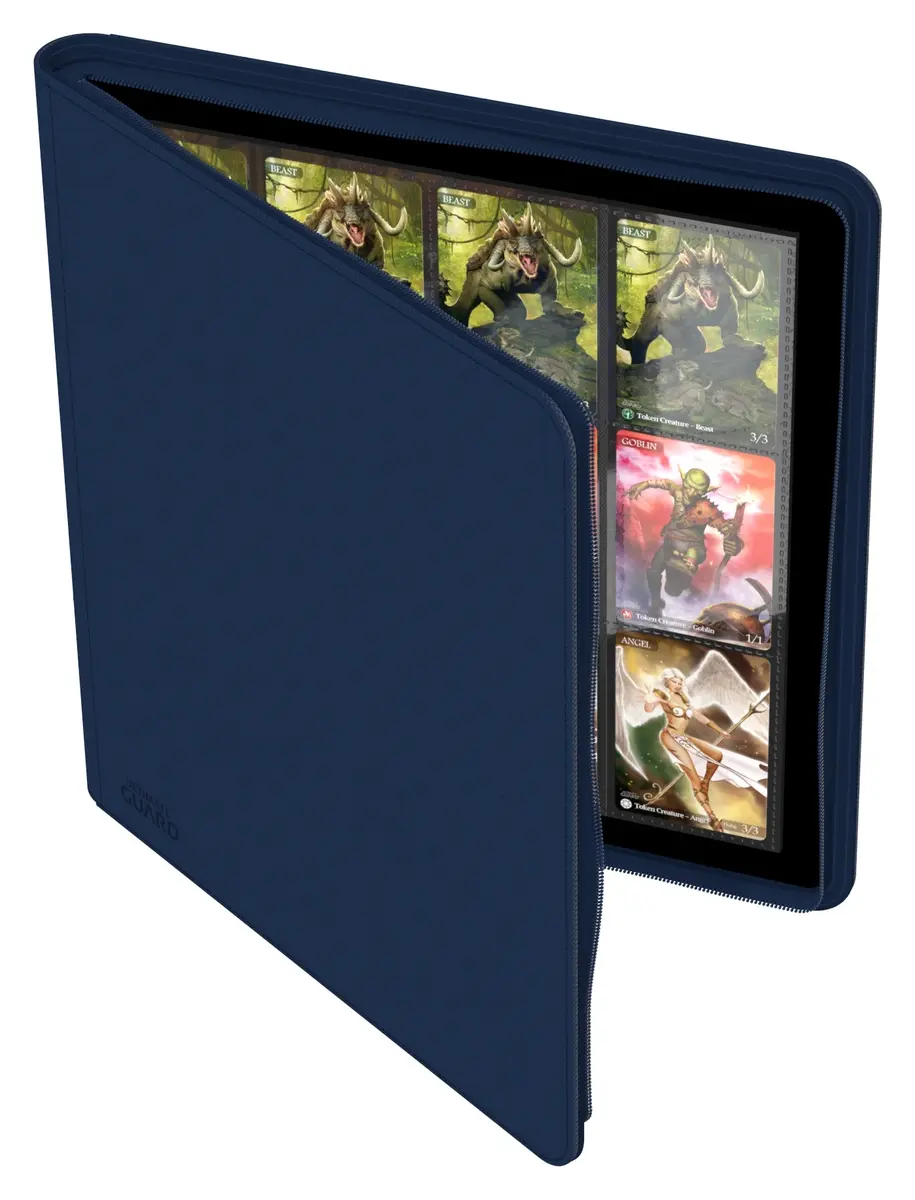 Ultimate Guard Zipfolio 480 24-Pocket Xenoskin trading card binder 