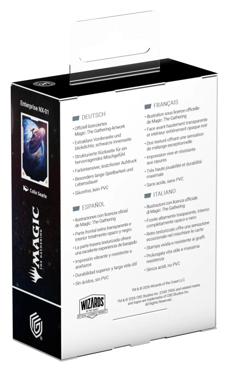 Ultimate Guard Art Sleeves Magic: The Gathering | Star Trek - Enterprise NX-01