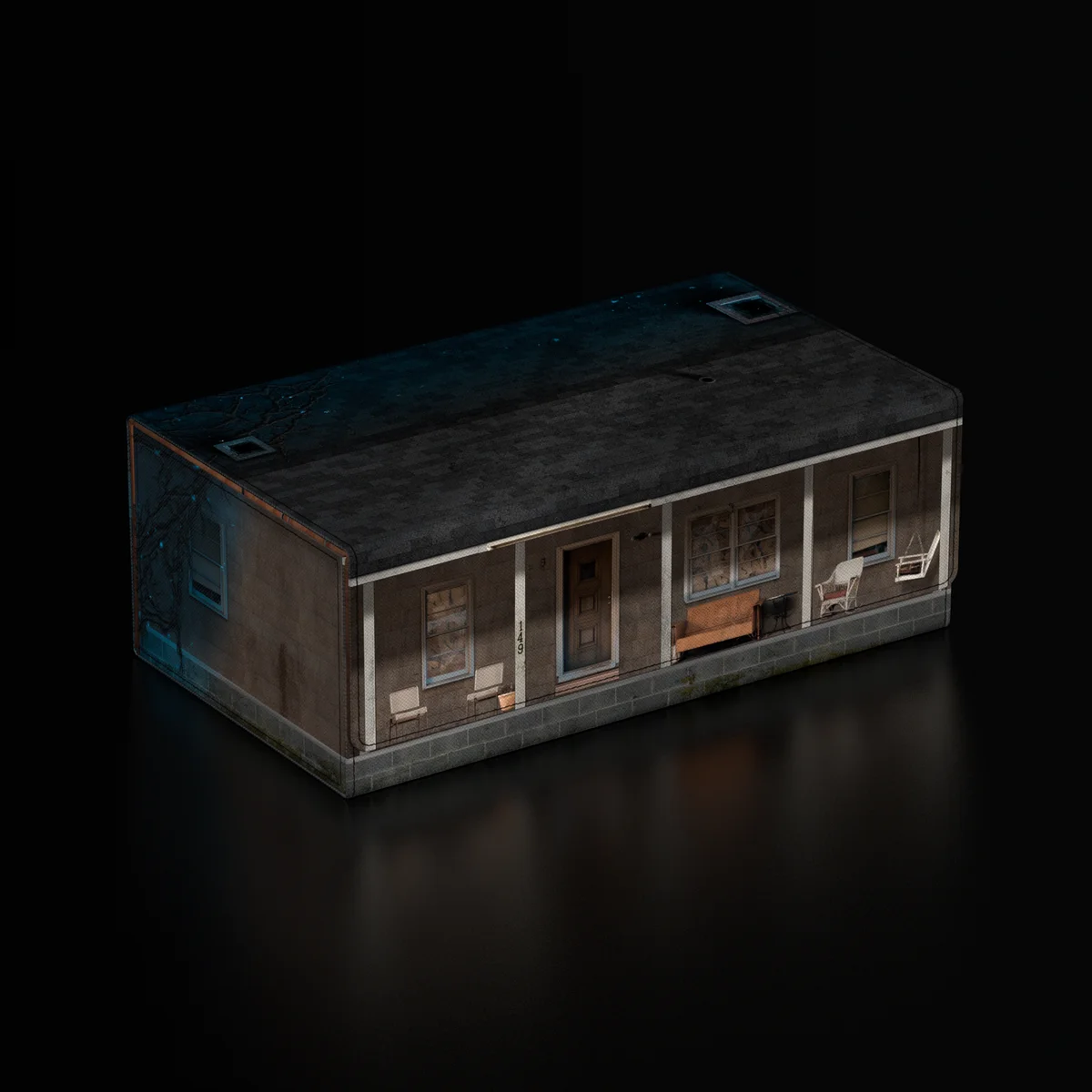 Squaroes Collectors Case 800 Stranger Things - The Byers House