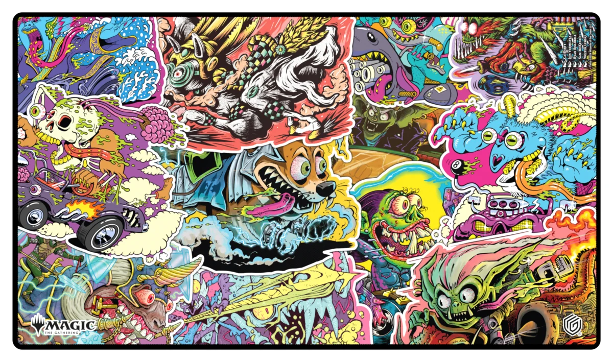 Ultimate Guard Play-Mat from Magic: The Gathering's Aetherdrift set