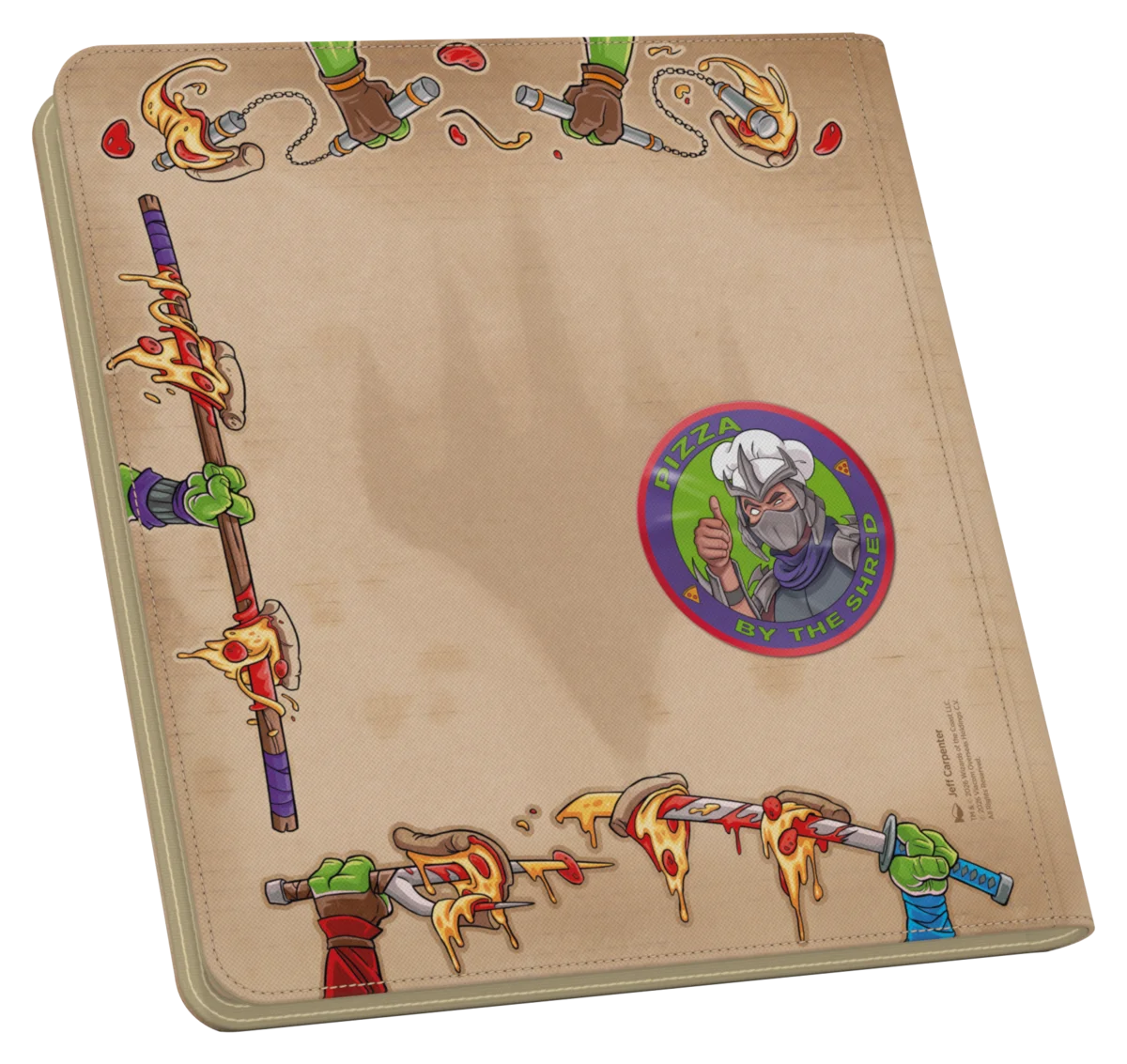 Ultimate Guard Zipfolio 480 Xenoskin Magic: The Gathering | Teenage Mutant Ninja Turtles - Pizza Box