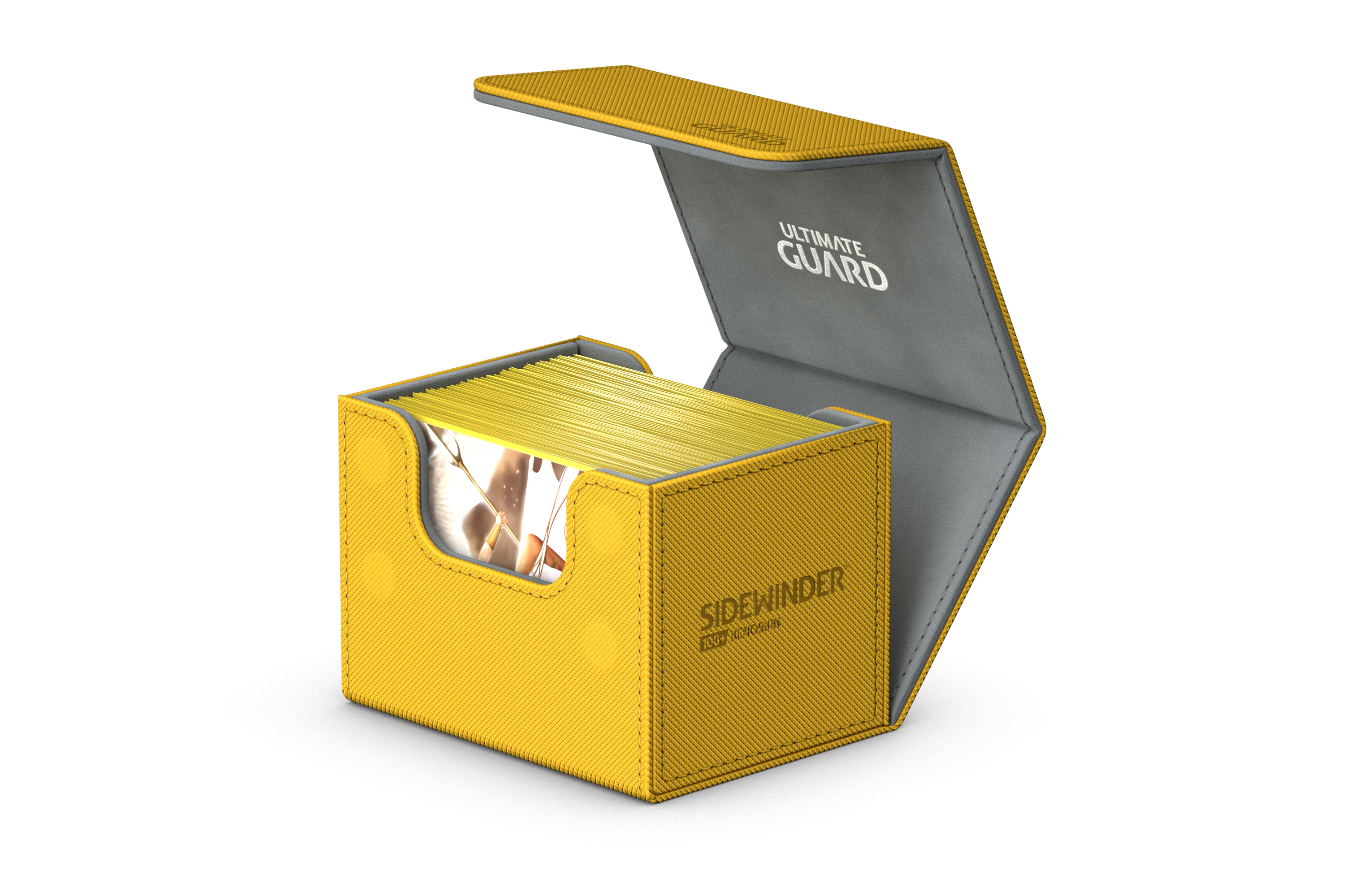 DECK CASE Side Loading Card Box ULTIMATE GUARD XENOSKIN ORANGE SIDEWINDER 80 