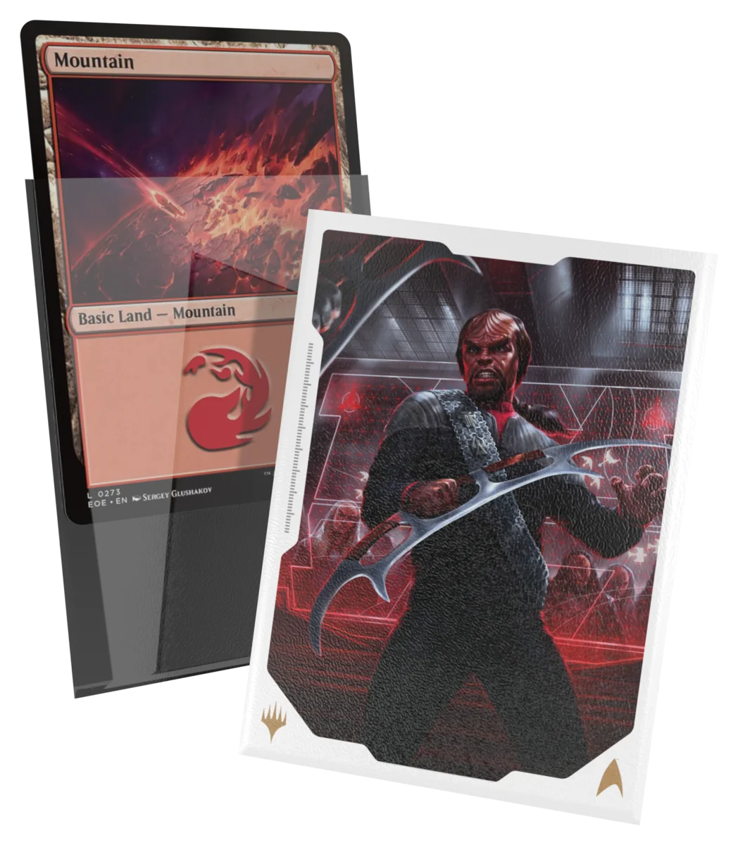 Ultimate Guard Art Sleeves Magic: The Gathering | Star Trek - Worf, Defiant Commander