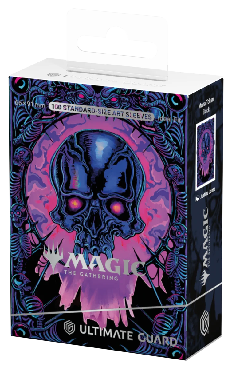 Ultimate Guard Art Sleeves Magic: The Gathering  "Mana Token" - Swamp