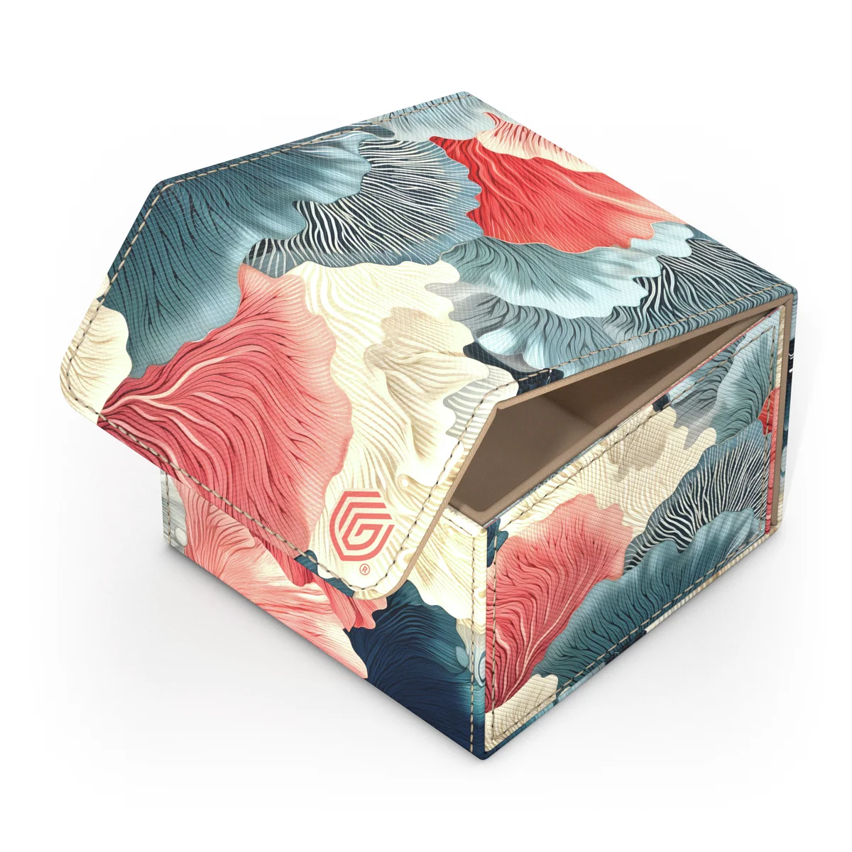 Ultimate Guard Sidewinder 133+ Coral Places Xenoskin deck box