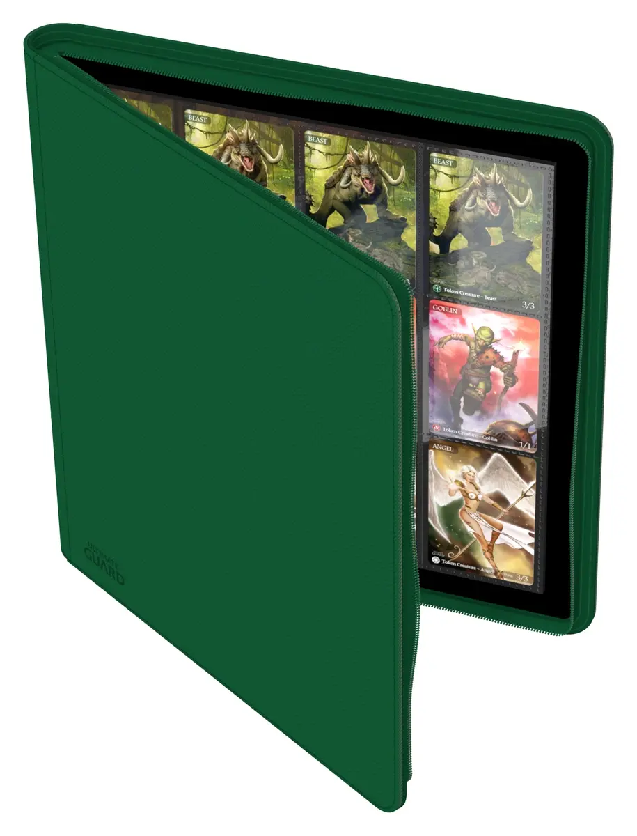 Ultimate Guard Zipfolio 480 24-Pocket Xenoskin trading card binder 