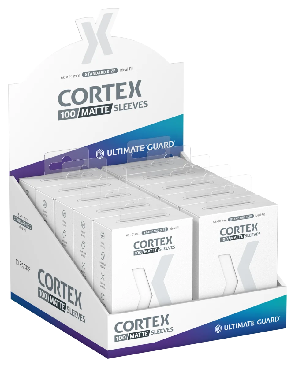 Ultimate Guard Cortex Sleeves Matte Standard Size (100) - White