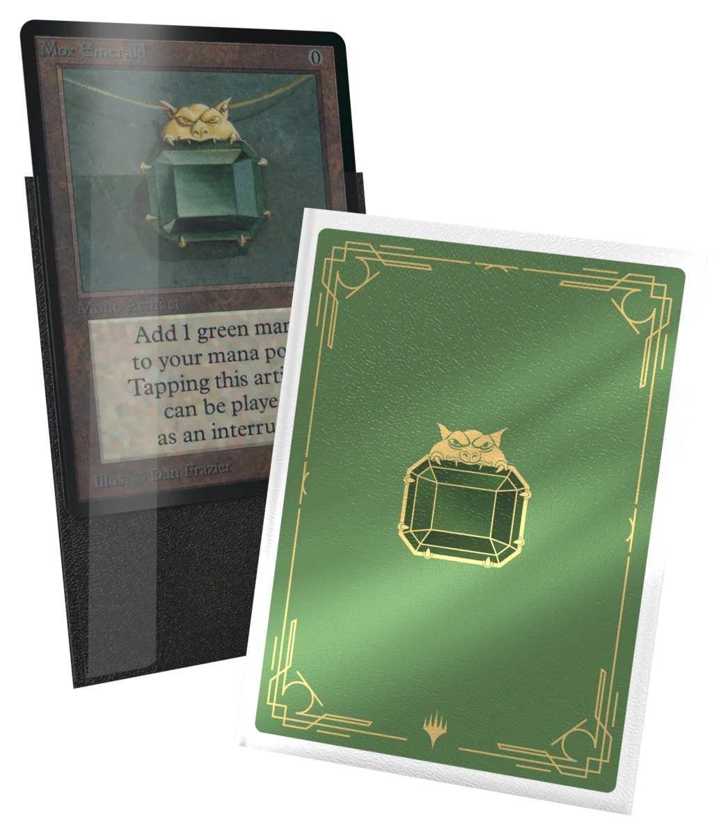 Ultimate Guard Art Sleeves Magic: The Gathering "Mox Collection" - Emerald