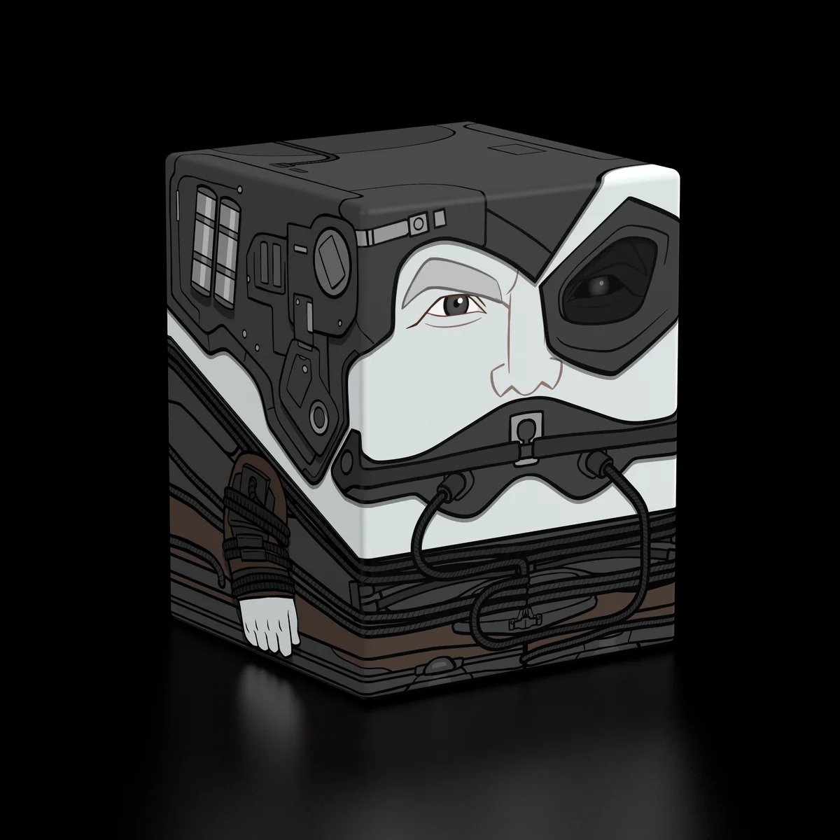 Squaroes Squaroe Star Trek: The Next Generation ST027 - Borg Drone