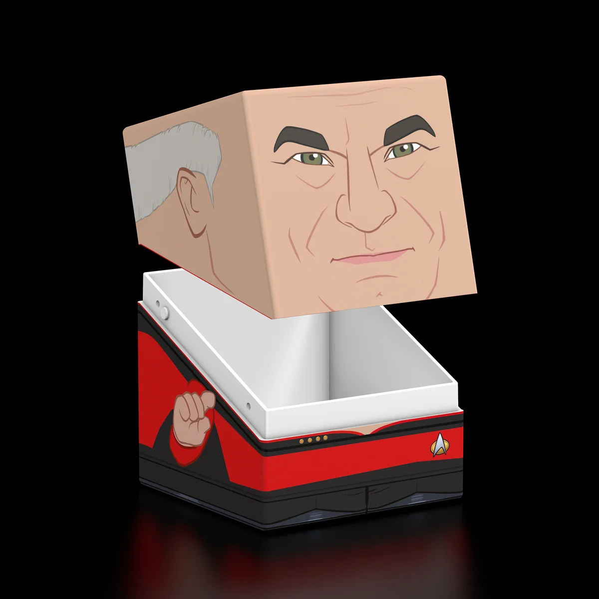 Squaroes Squaroe Star Trek: The Next Generation ST019 - Captain Picard