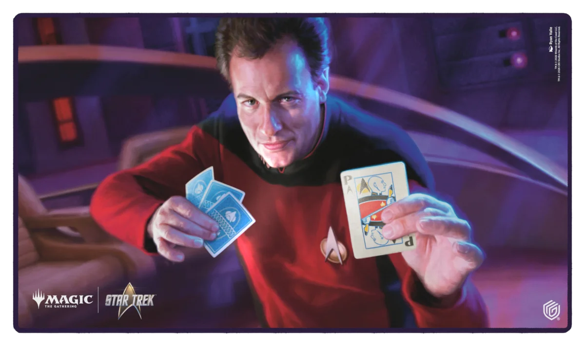 Ultimate Guard Play-Mat Magic: The Gathering | Star Trek - Q, Stacking the Deck