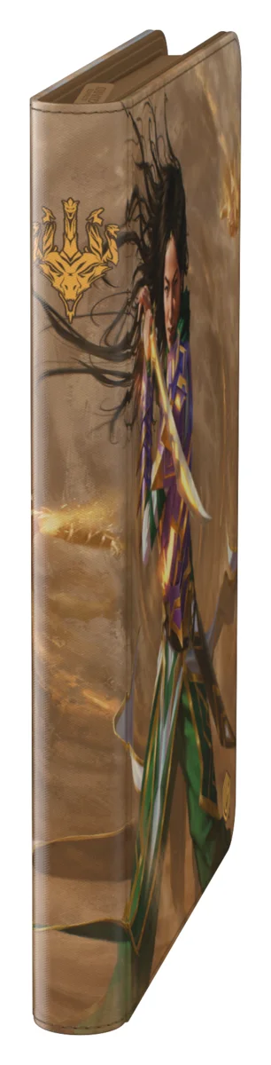 Ultimate Guard Zipfolio 360 18-Pocket Xenoskin trading card binder from Magic: The Gathering's Tarkir set