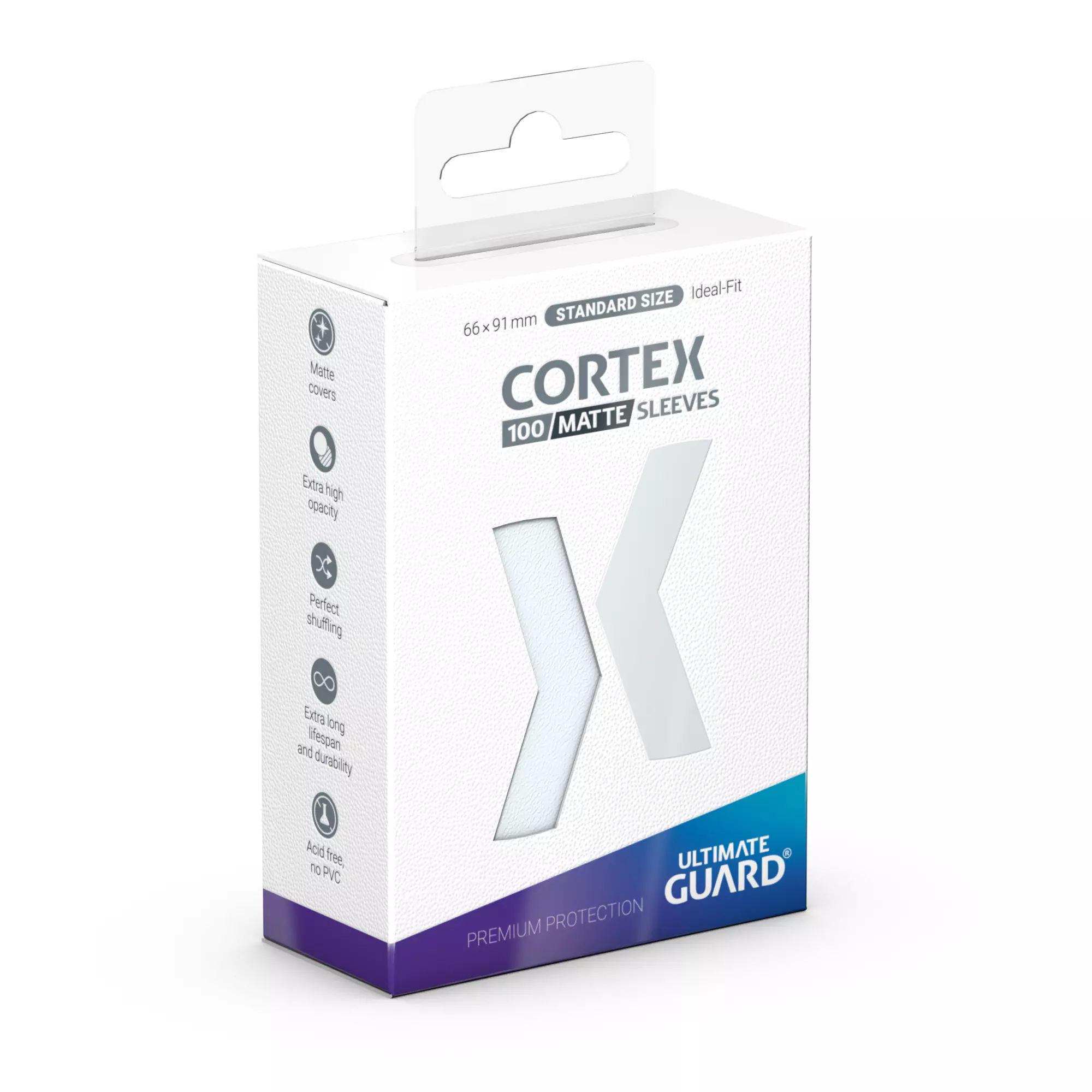 Cortex Sleeves | Standard | 100 | Petrol | Matte | Ideal-Fit 