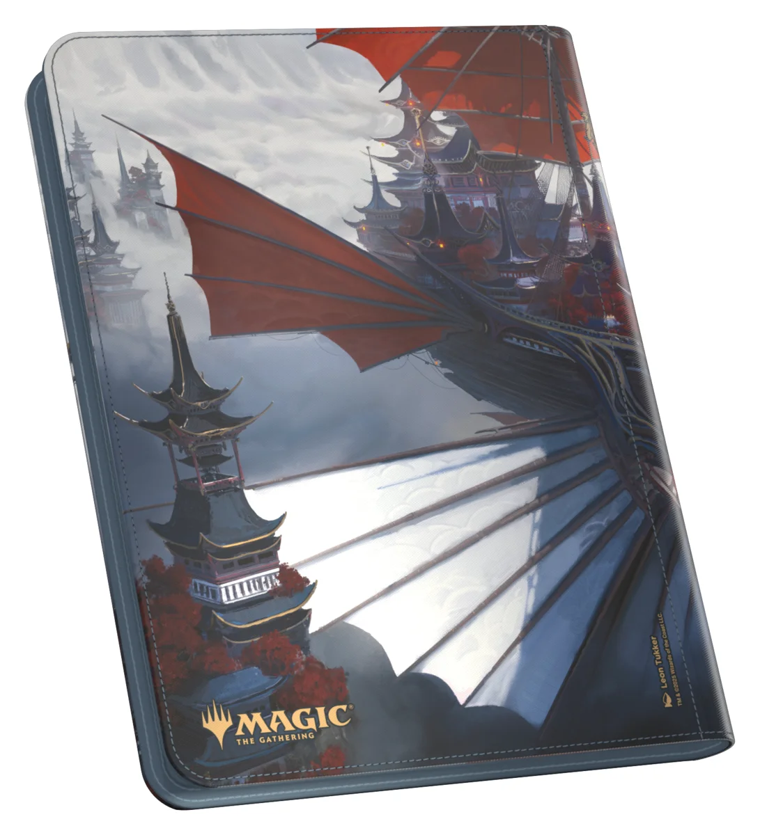 Ultimate Guard Zipfolio 360 18-Pocket Xenoskin trading card binder from Magic: The Gathering's Tarkir set
