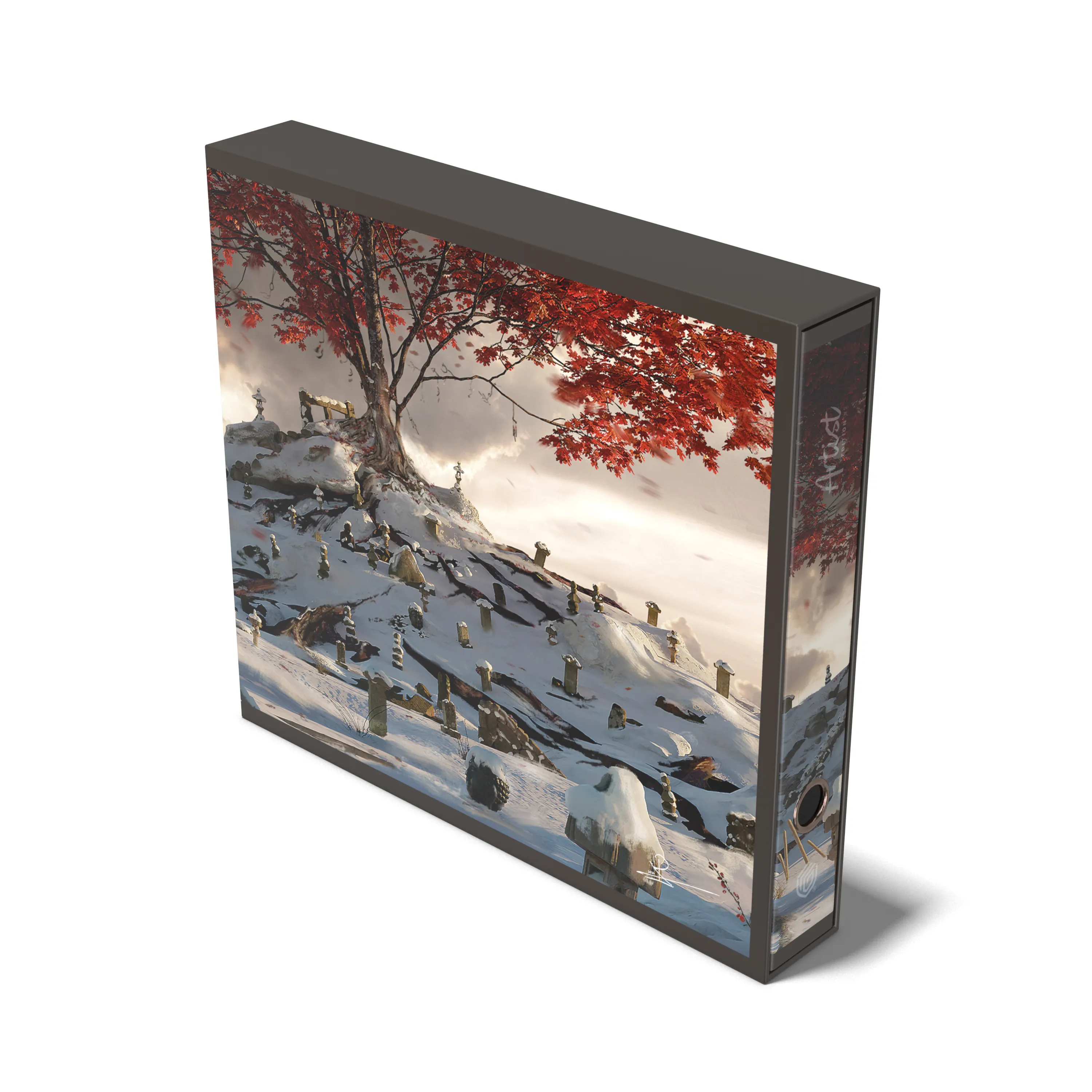 Collector's Album’n’Case Artist Edition #2 Mario Renaud - in Icy Bloom