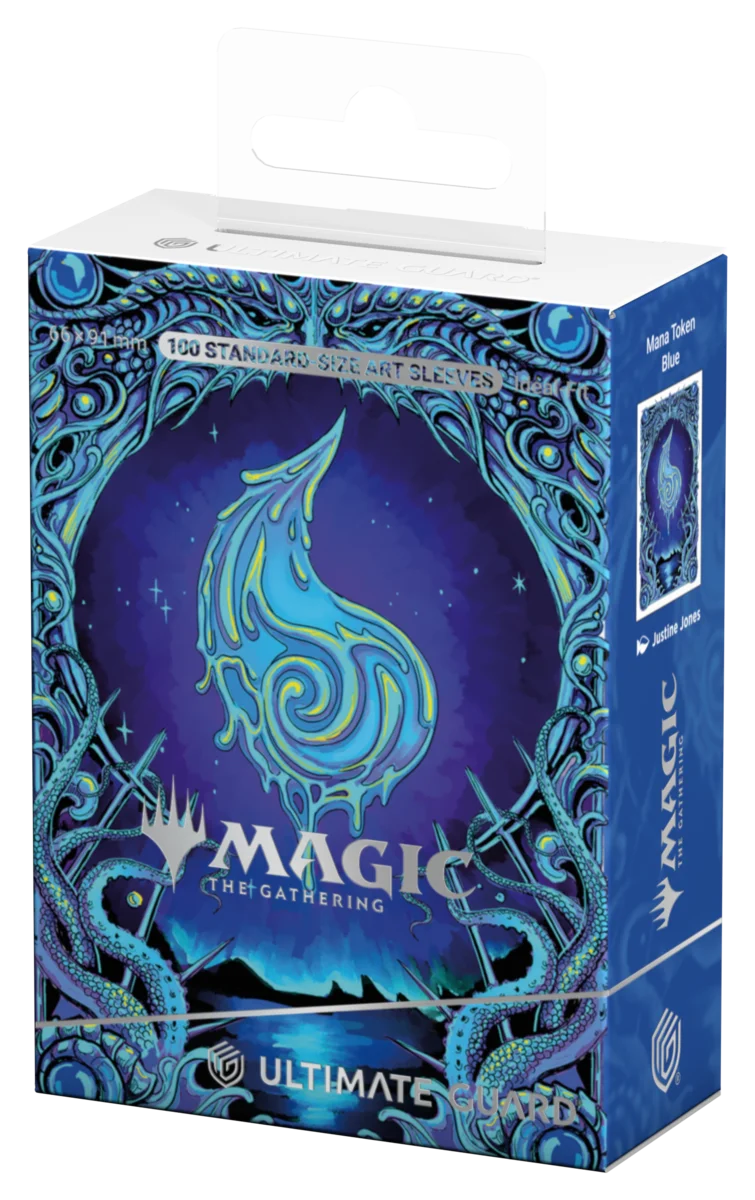 Ultimate Guard Art Sleeves Magic: The Gathering  "Mana Token" - Island