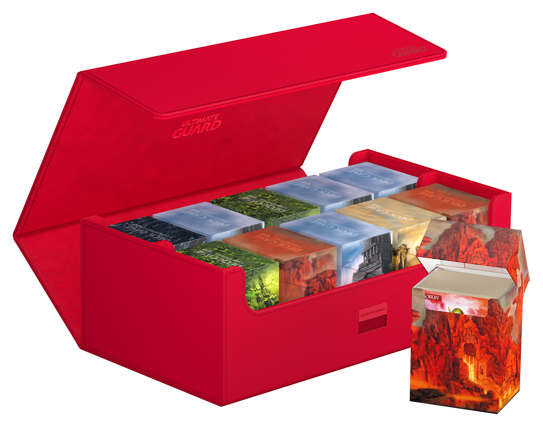 Ultimate Guard Card Deck Box Arkhive 800+ Red Rot