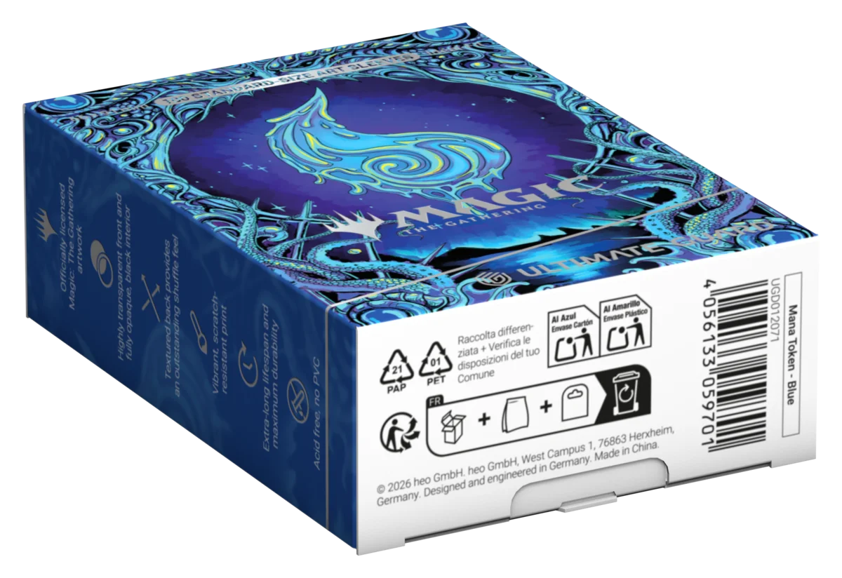 Ultimate Guard Art Sleeves Magic: The Gathering  "Mana Token" - Island