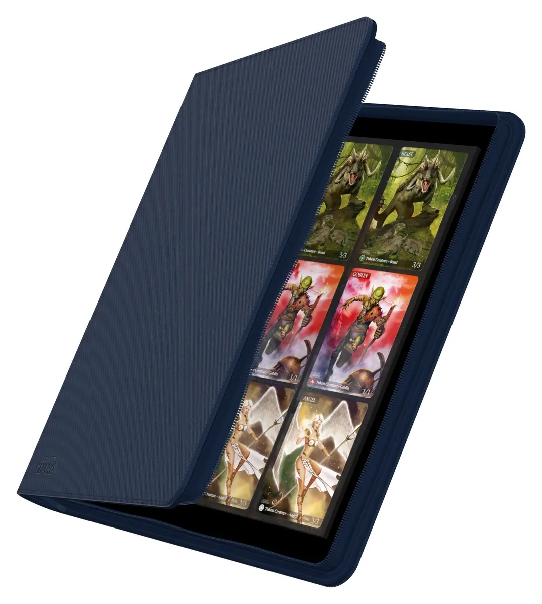Ultimate Guard Zipfolio 480 24-Pocket Xenoskin trading card binder 